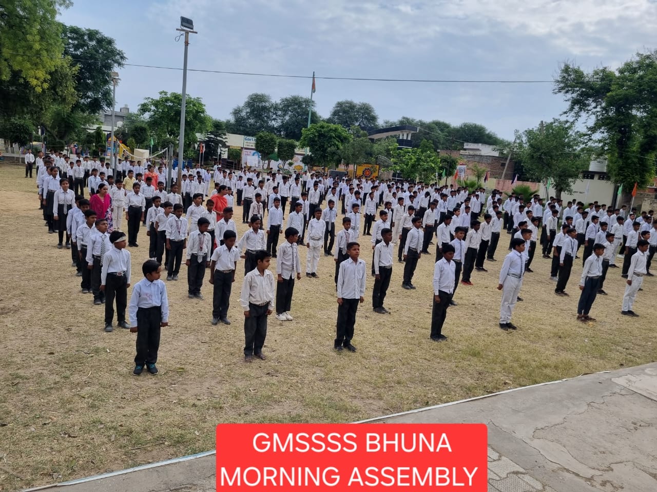 Govt. Model Sanskriti Senior Secondary School Bhuna campus and activities